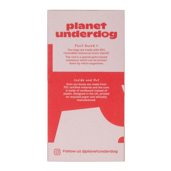 120 Planet Underdog Compostable Dog Poop Bags - Red Box - Image 3