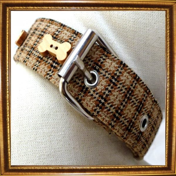 Prediletto Tweed Dog Collar & Lead - Image 2